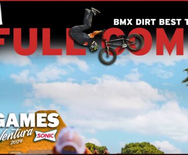 Cinnamon Toast Crunch BMX Dirt Best Trick: FULL COMPETITION | X Games Ventura 2024