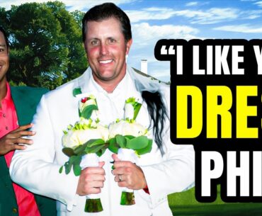 Was PHIL MICKELSON Tiger Woods' BRIDESMAID???