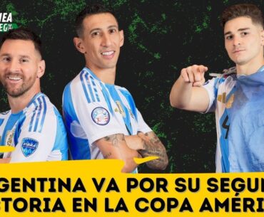 ¡Argentina va por su segunda victoria en la Copa América 2024!