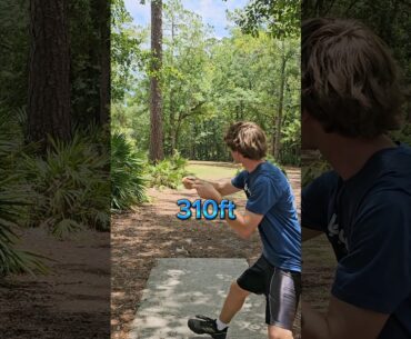 Par of the Week, I really thought I made the putt #discgolf #par #frisbee