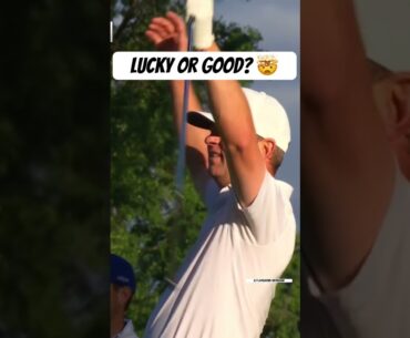 Nate Lashley with the most insane hole-in-one