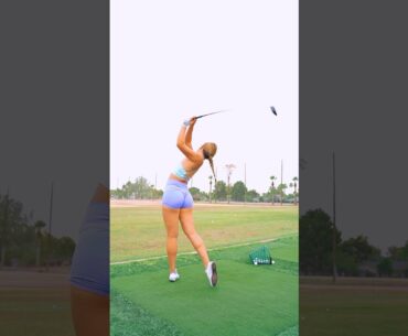 Claire Hee #golf #golfer #golfswing #shorts