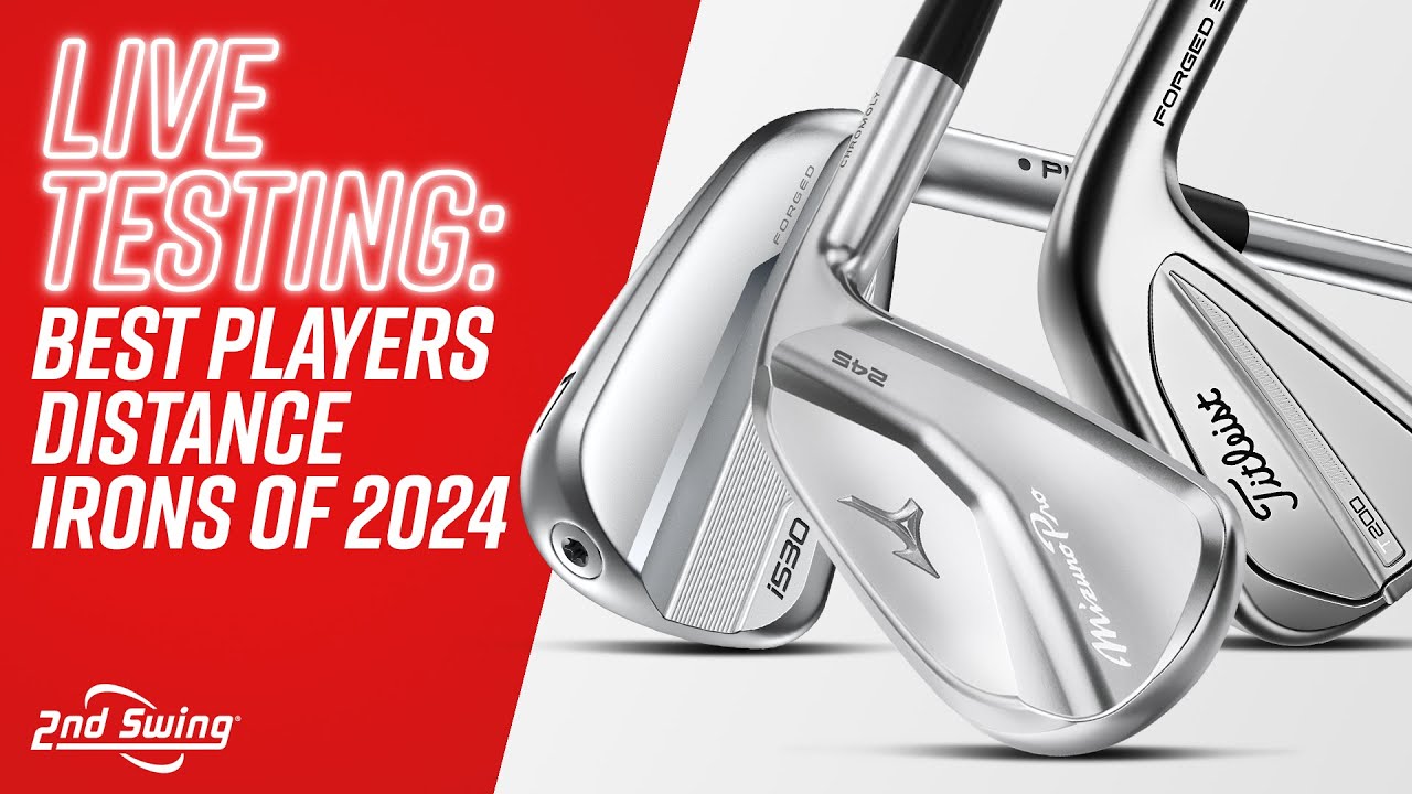 LIVE TESTING Best PLAYERS DISTANCE IRONS of 2024 FOGOLF FOLLOW GOLF