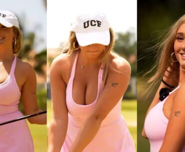 "Watch What Happens When Gianna Conte Tries Golf Swing... You Won't Believe What Happens Next!"