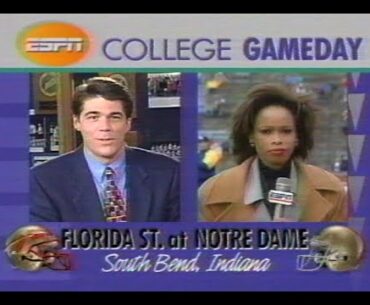 ESPN College Gameday #1 Florida State vs. #2 Notre Dame 1993
