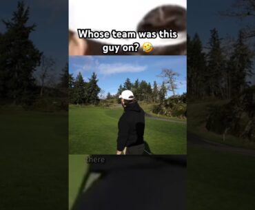 This is why you blame the caddy #golf #caddy #golfshot