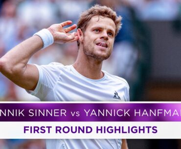 How will the World No.1 start? | Jannik Sinner vs Yannick Hanfmann | Highlights | Wimbledon 2024