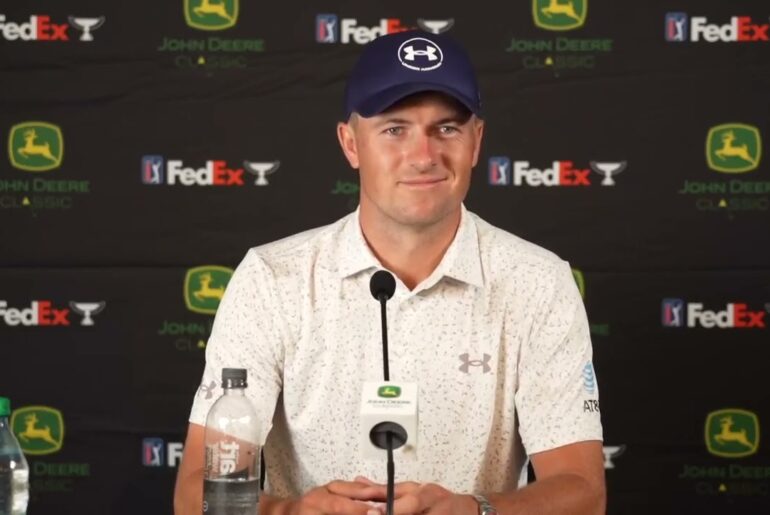 Jordan Spieth talks fatherhood ahead of John Deere Classic return