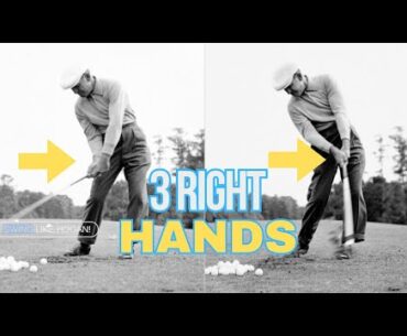 Master Your Swing: Ben Hogan's Top 3 Secrets to Perfect Ballstriking!!!