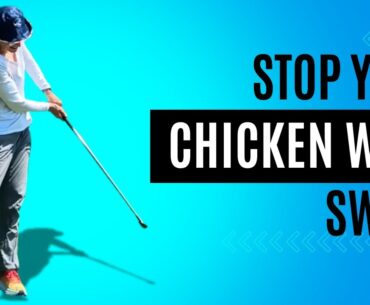 Fix your chicken wing golf swing