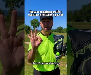 Zero strategy #golf #golfcourse #golftips #golfvideo