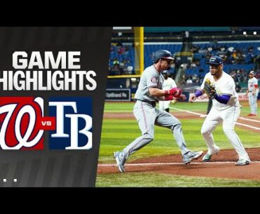 Nationals vs. Rays Game Highlights (6/28/24) | MLB Highlights