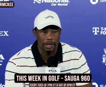 Tiger Woods reaction to Scottie Scheffler's arrest at PGA Championship