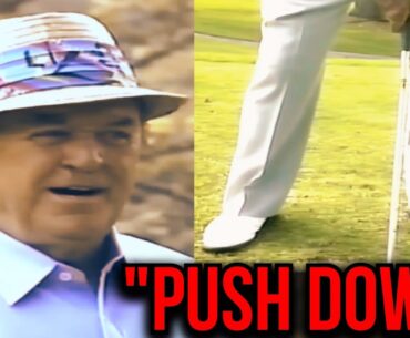 Sam Snead REVEALS The Secret to The Forward Press | How to Start The Golf Swing