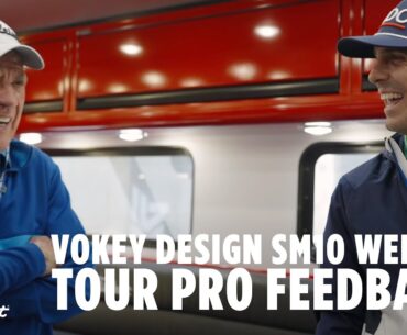 Tour Pros Share Their Feedback on New Vokey Design SM10 Wedges