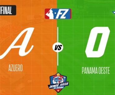 Oeste vs Azuero Juego 2 de la Serie Semifinal del Campeonato Nacional de beisbol U23.