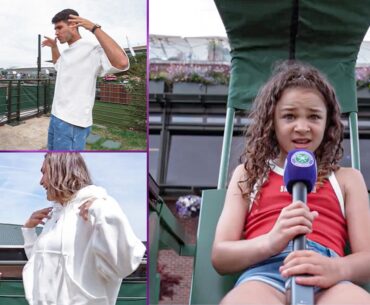 Alcaraz, Gauff, Raducanu and More Interviewed Like Never Before 😄 | Wimbledon Youngest Reporter