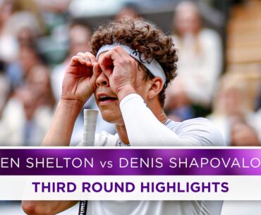 Thrilling five sets! | Ben Shelton vs Denis Shapovalov | Highlights | Wimbledon 2024