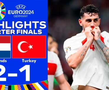 Hollanda - Türkiye 2-1 MAÇ ÖZETI | UEFA Avrupa Şampiyonası 2024