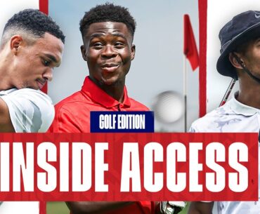 Saka SHOCKS The Squad, Kane's Pile-Driver! & Trent and Jude Battle It Out 🤣  ⛳️ | Inside Access