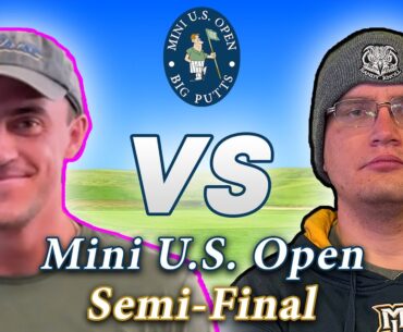 SEMI-FINAL - #5 Ryan vs #8 Wolf | 2024 Mini Golf U.S. Open (Someone sets the RECORD!?)