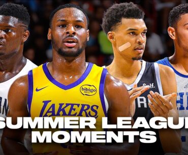 NBA "Summer League" Moments feat. Bronny, Wemby, Zion & More ☀️