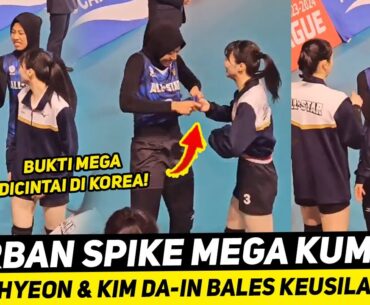 VIRAL DI KOREA, MOMEN MEGAWATI BERCANDA DGN LEE DA-HYEON & KIM DA-IN❗KORBAN SPIKE GLEDEK KUMPUL