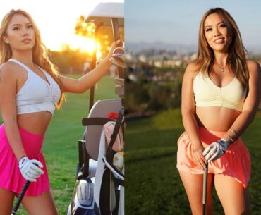 Watch This Claire He INSANE Trick Shot That You'll Never Believe! Golf Swing