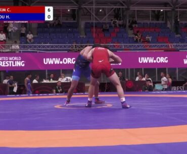 Repechage • GR 80Kg • Chan KIM (KOR) vs. Huai An OU (TPE)