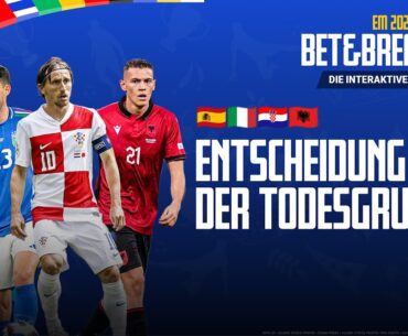 EM Tipps 24.06. ⚽️ Entscheidung in der Todesgruppe B 💀 LIVE mit Albanien-Insider Thomas Brdaric