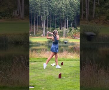 Tiffani Lunn #golf #golfer #golfswing #shorts