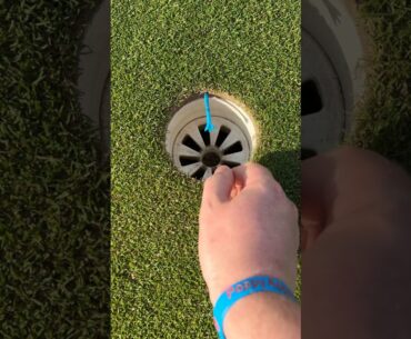 Easy Tee Drill to help with Pace  #golf #golfdrills #golfpractice