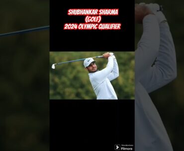 Shubhankar Sharma is an Indian professional golfer qualify for 2024 Paris Olympics.