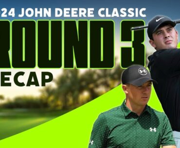 Chasing Davis Thompson into Sunday + a Jordan Spieth Sighting! - 2024 John Deere |  The First Cut