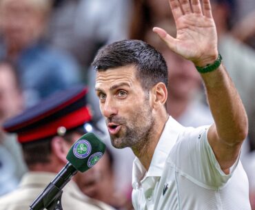 Novak Djokovic's Fiery On-court Interview After Holger Rune Win | Fourth Round | Wimbledon 2024