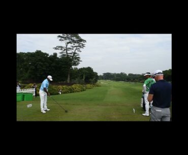 Anirban Lahiri from India - Royale Jakarta Golf Club - Hole 1