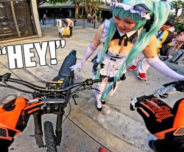 Riding DEEP in the 2024 LA Anime Expo and this happened...