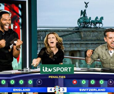 🏴󠁧󠁢󠁥󠁮󠁧󠁿 ITV Panel LIVE REACTION to DRAMATIC England Penalty Shootout Win! | #EURO2024 | ITV Sport