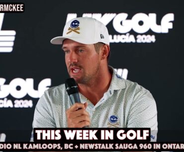 Bryson DeChambeau reacts to Keegan Bradley saying he'll select the 12 best players for Ryder Cup