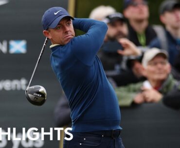 Rory McIlroy Round 1 Highlights | 2024 Genesis Scottish Open