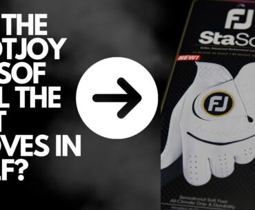 ARE THE FOOTJOY STASOF GOLF GLOVES THE BEST IN GOLF IN 2024?