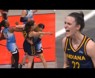 CAITLIN CLARK SHUTS DOWN THE BULLIES AGAINST CHICAGO SKY