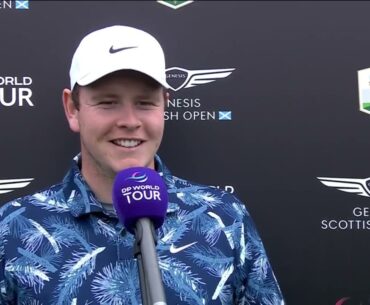 Robert MacIntyre Flash Interview Thursday Genesis Scottish Open 2024 © DP World Tour