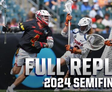 Maryland vs. Virginia: 2024 NCAA DI men's lacrosse semifinals | FULL REPLAY