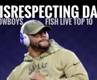 #Cowboys Fish at 6 LIVE! Disrespecting Dak in Rankings - Top 10 Takes from Frisco