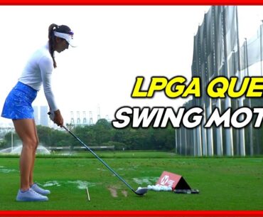 LPGA Queen "Alison Lee" Iron-Wood-Driver Swings & Slow Motions