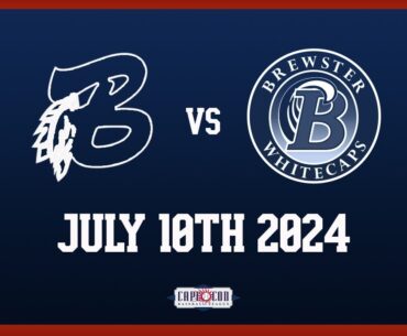 Bourne Braves (7-11-2) @ Brewster Whitecaps (9-11-0) 7/10/24 Audio Only