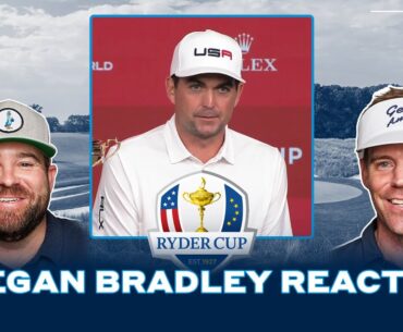 Reacting to Keegan Bradley's SHOCKING selection as U.S. Ryder Cup captain