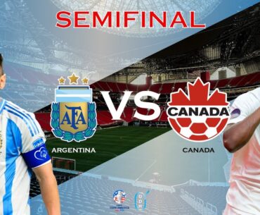 #CopaAmérica #Argentina #Canadá ARGENTINA VS CANADÁ SEMIFINAL RADIO ONLINE EN VIVO