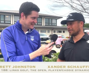 Xander Schauffele on links golf, The Open & more